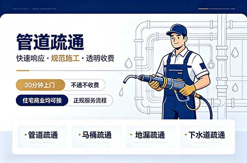 唐山管道疏通