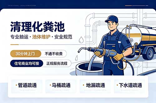 唐山清理化粪池